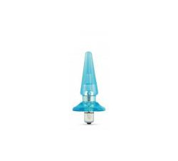 Basic Vibra Anal Plug Blue 